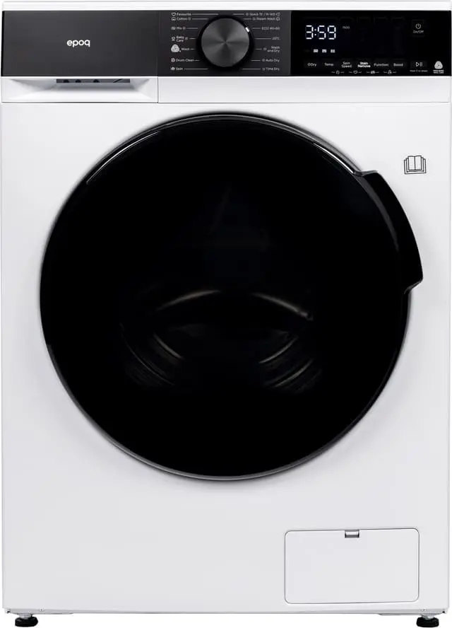 EPOQ Kombinert Vaskemaskin/Tørketrommel EFLD1015W24 (10.5/7kg)