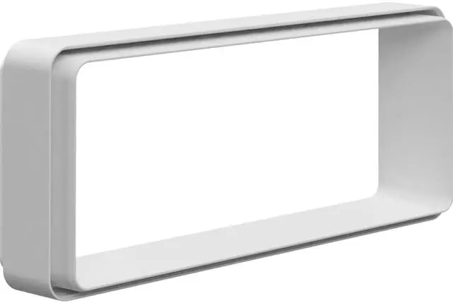 Witt IT301 rektangulær tilkobling 220x90 mm