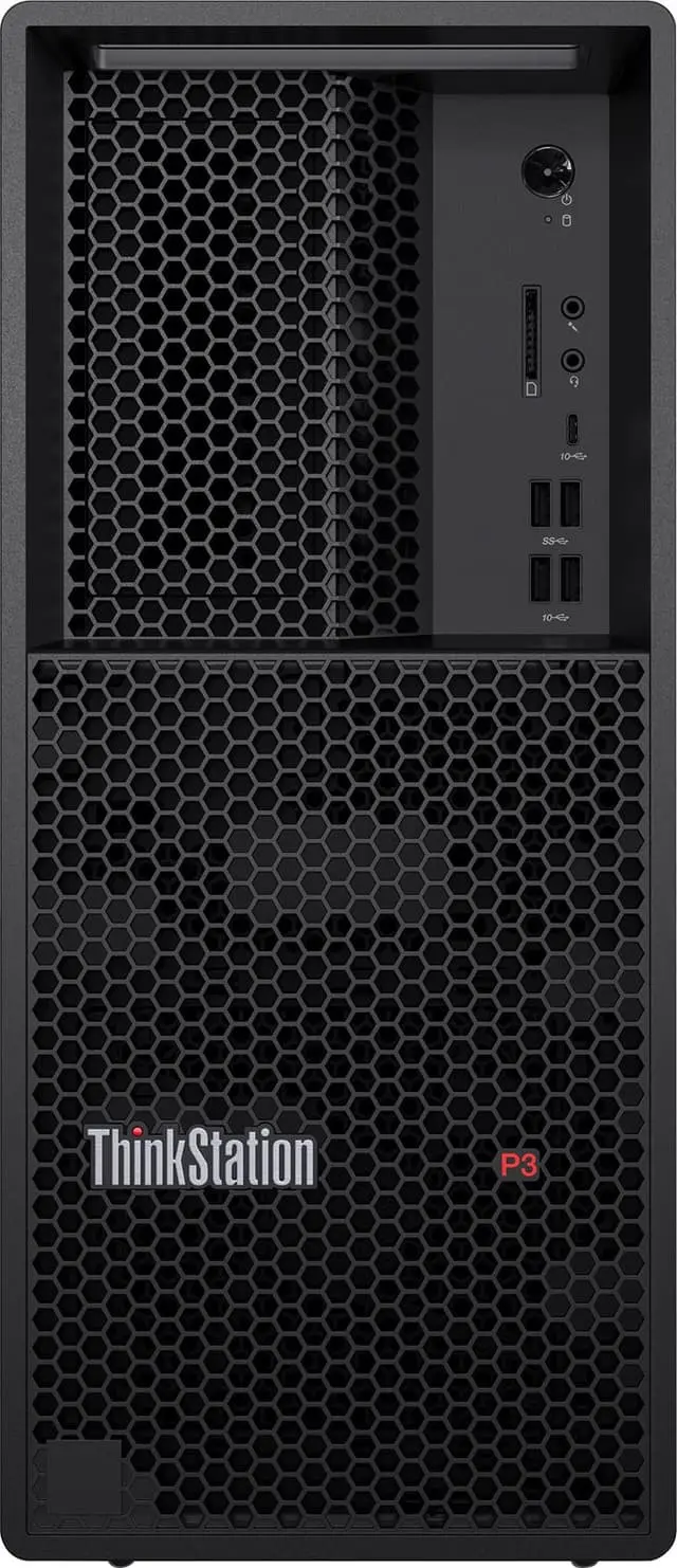 Lenovo ThinkStation P3 arbeidsstasjon 30GS003NMT (sort)