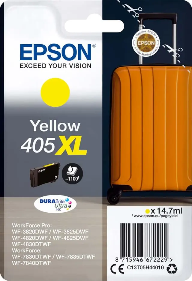 EPSON 405XL blekkpatron (Gul)