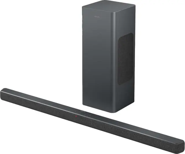 Philips TAB6309 lydplanke 2.1 (med trådløs basshøyttaler)