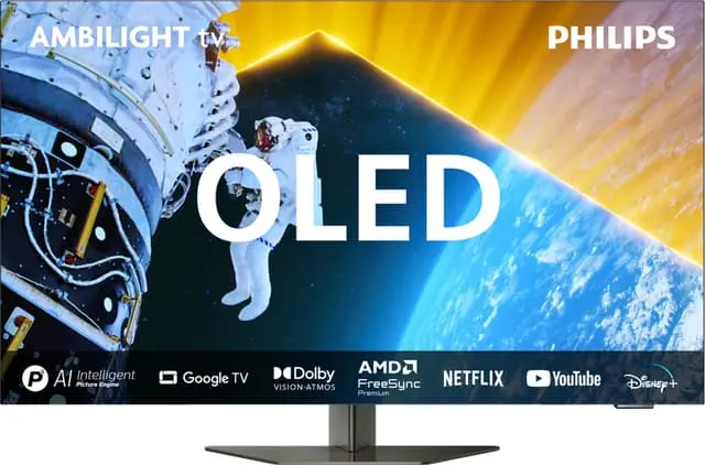 Philips 65" OLED809 4K OLED Ambilight TV (2024)
