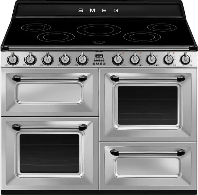 Smeg Victoria Induksjonskomfyr TR4110IX2 (110cm)