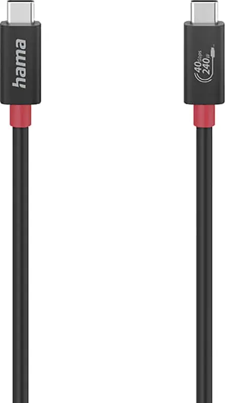 Hama USB-C 4 kabel (1 m)