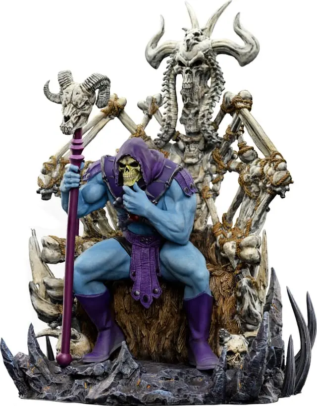 Iron studios Masters of the Universe figur (Skeletor)