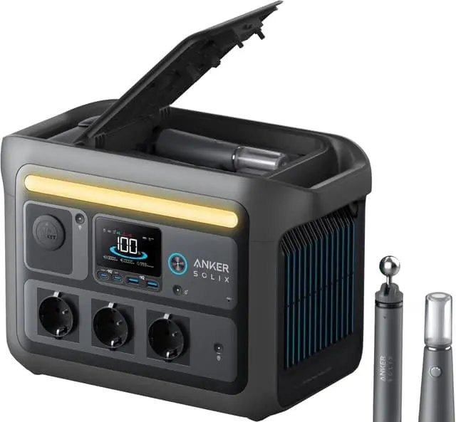 Anker Solix C800x bærbar Strømstasjon