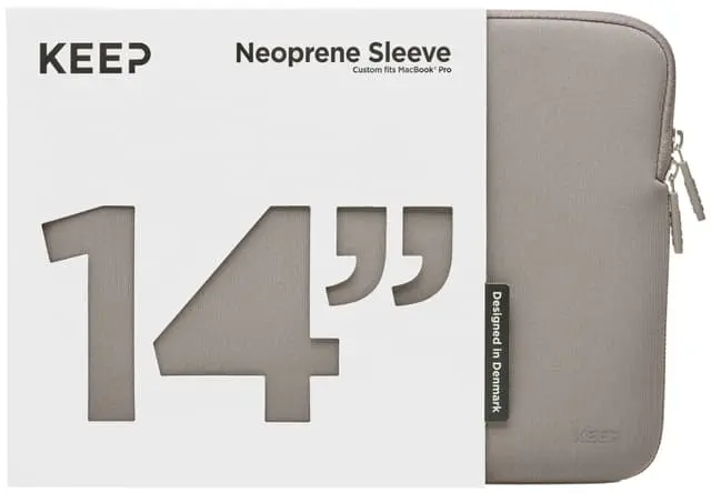KEEP 14" Neopreneetui til MacBook (Portabella)