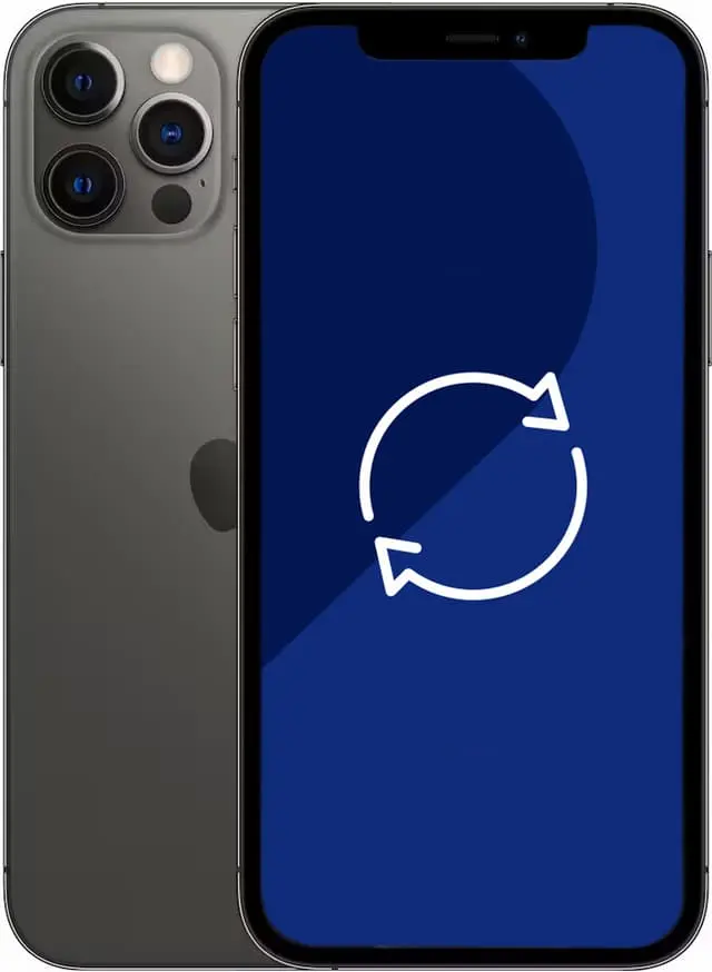 Brukt iPhone 12 Pro - 5G smarttelefon 128 GB (grafitt)