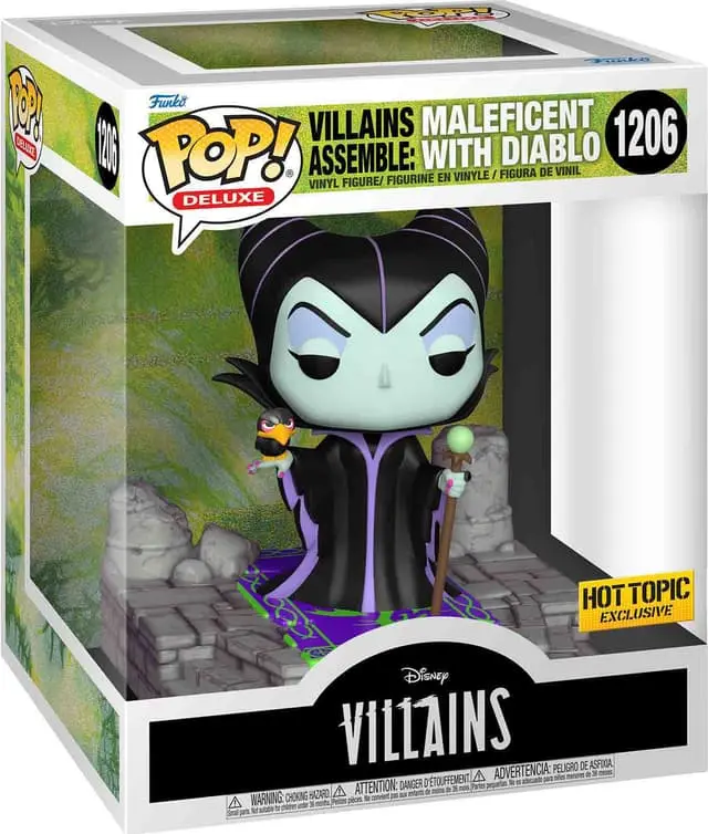 Funko Pop Disney Villains actionfigur (Maleficent with Diablo)