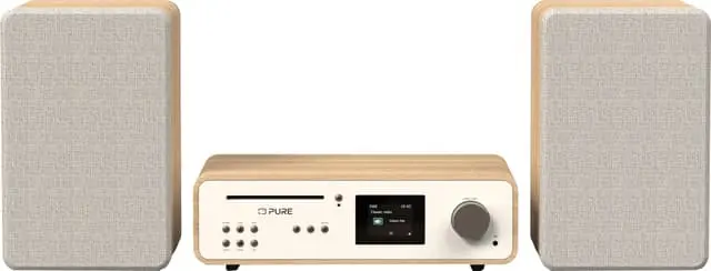 Pure Classic Stereo micro Hi-Fi system (bomull)