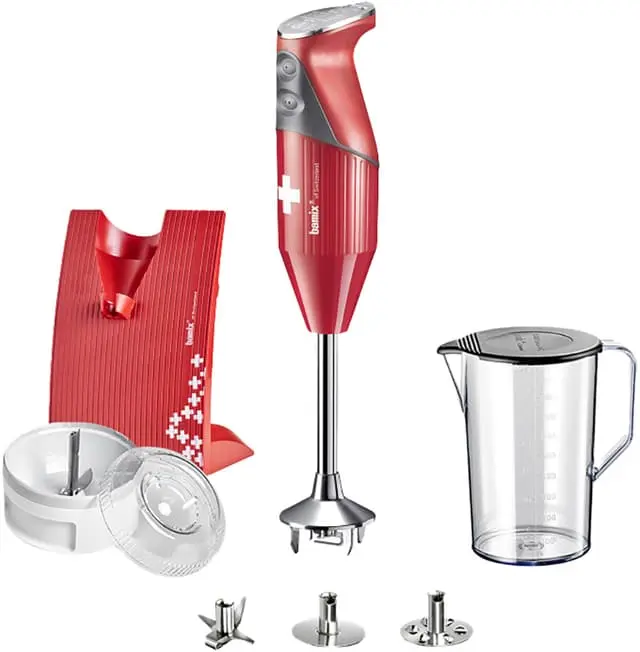 Bamix Swissline Handblender 200 watt D Red