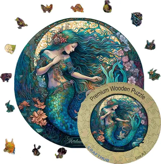 Crafthub havfrue puslespill