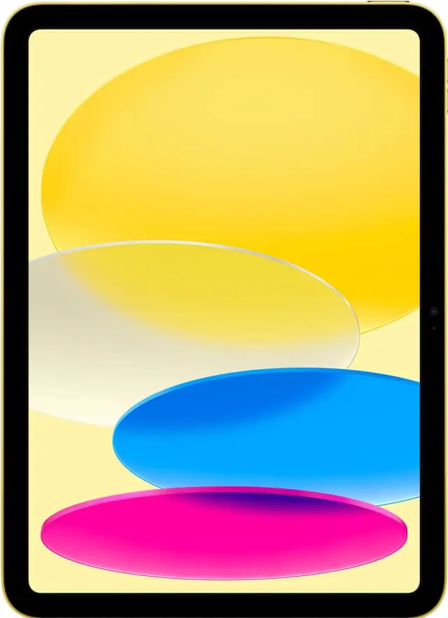 iPad 10,9" (10. gen) 256GB WiFi (gul)