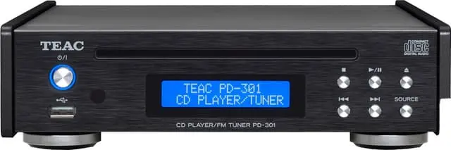 Teac PD-301DAB-X CD-spiller og FM/DAB-tuner (sort)