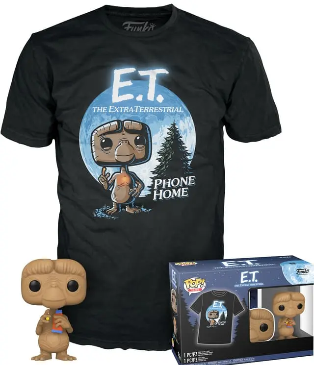Funko Pop! and Tee E.T. med Reeses (L)