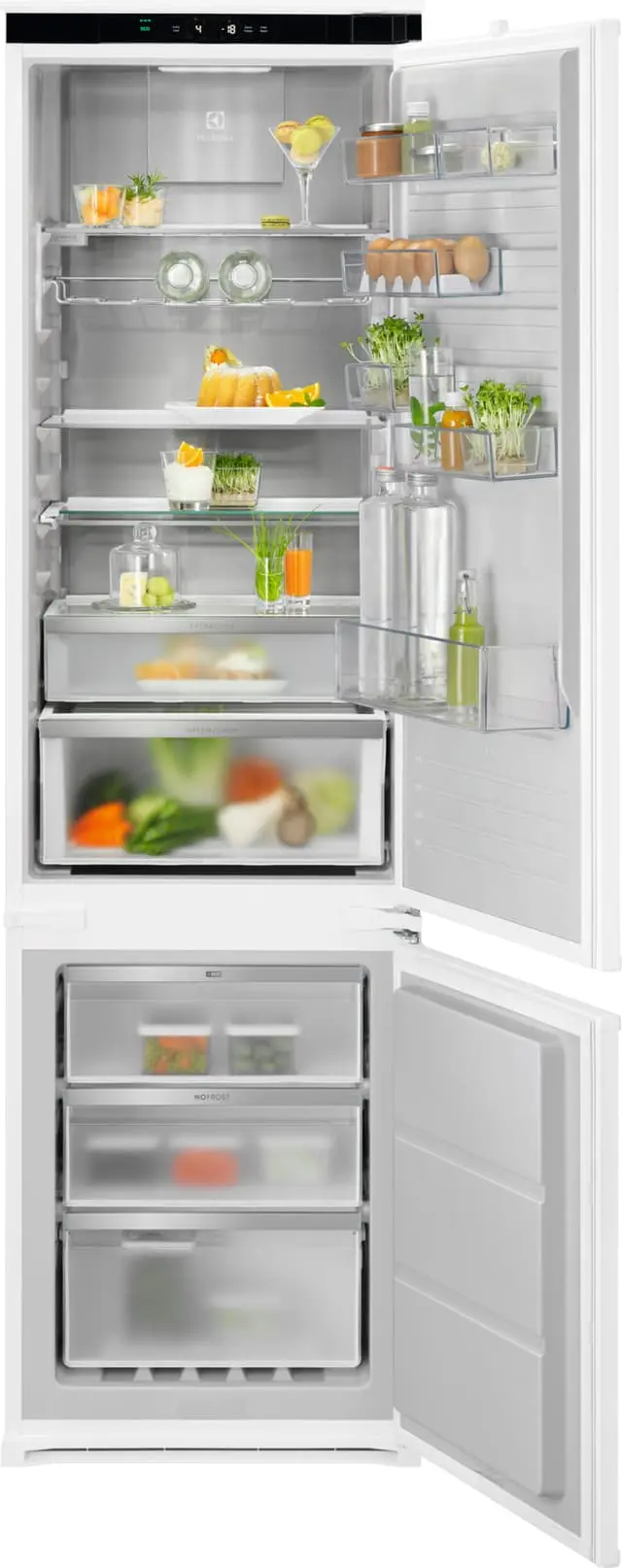 Electrolux Kombiskap ENC8MD19S Integrert