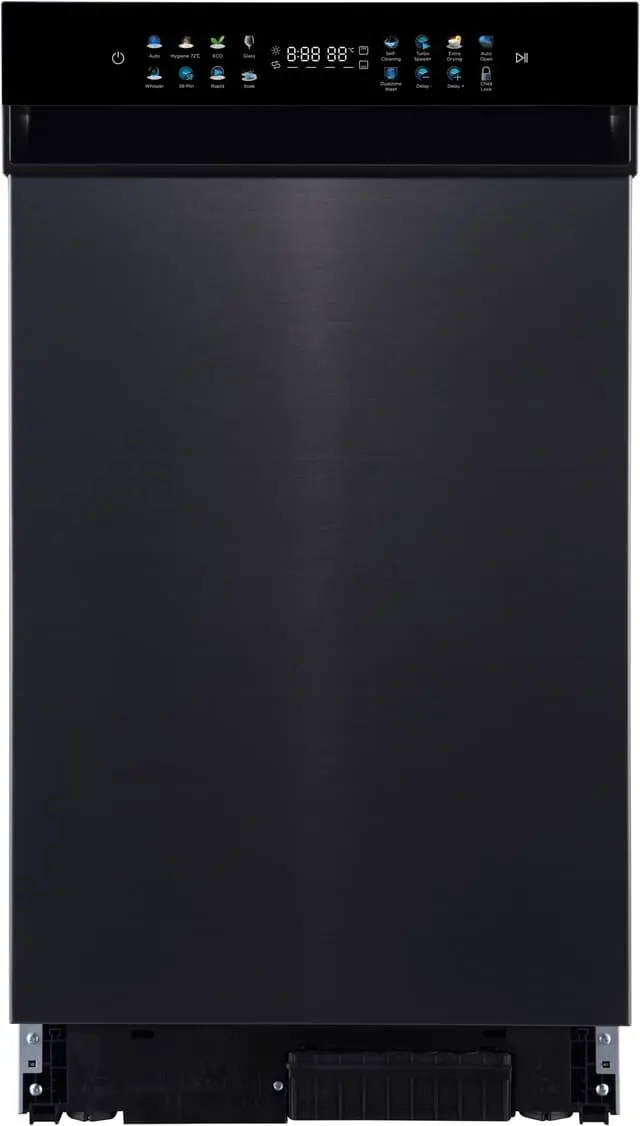 Epoq Oppvaskmaskin EDW45B42T23 (svart 45cm)
