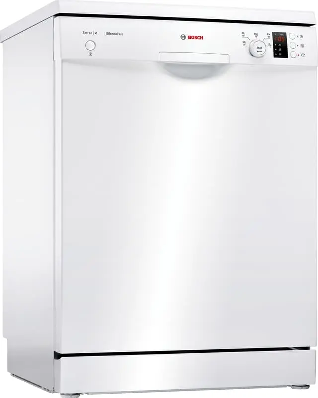 Bosch Serie 2 Frittstående Oppvaskmaskin SMS25AW05E (Hvit)