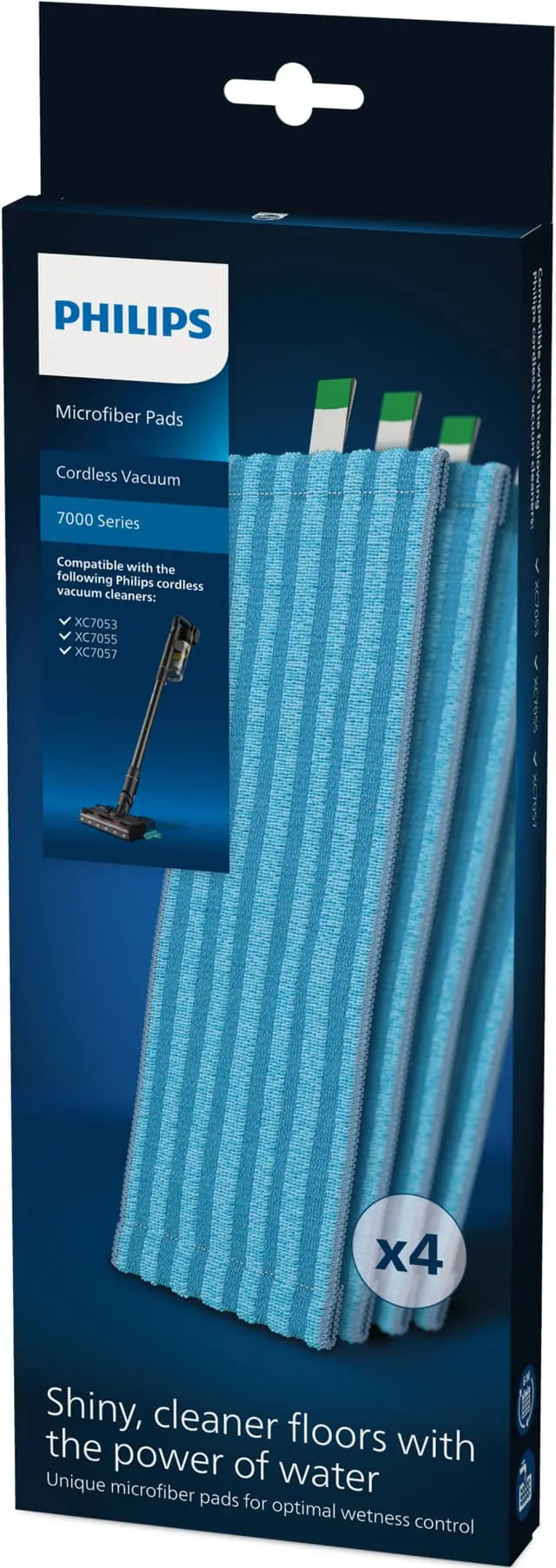 Philips Cordless Vacuum 7000 mikrofiberpads