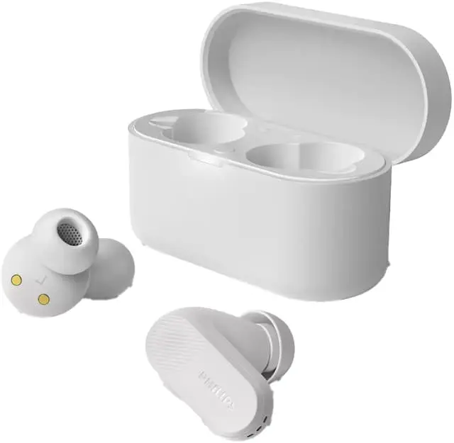 Philips TAT3509 helt trådløse in-ear ørepropper (hvit)