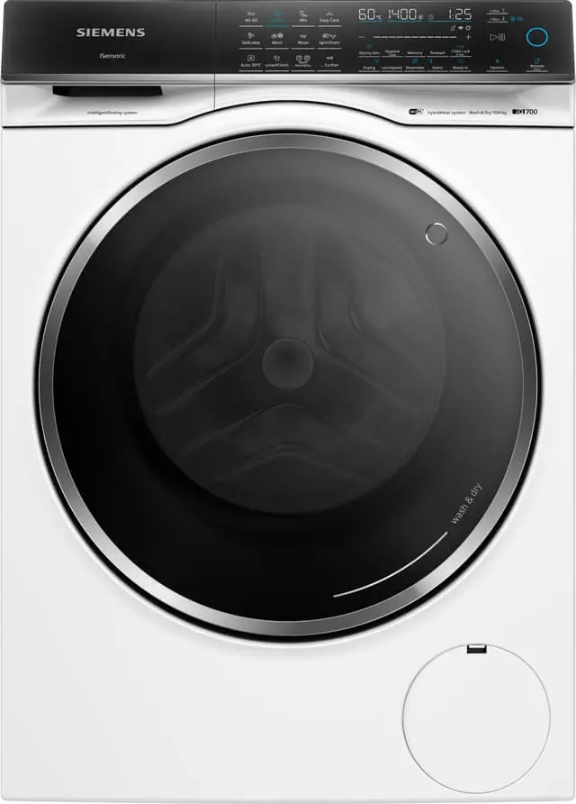 Siemens iQ700 vaskemaskin med tørketrommel WN54C2A0DN (10.5/6kg)