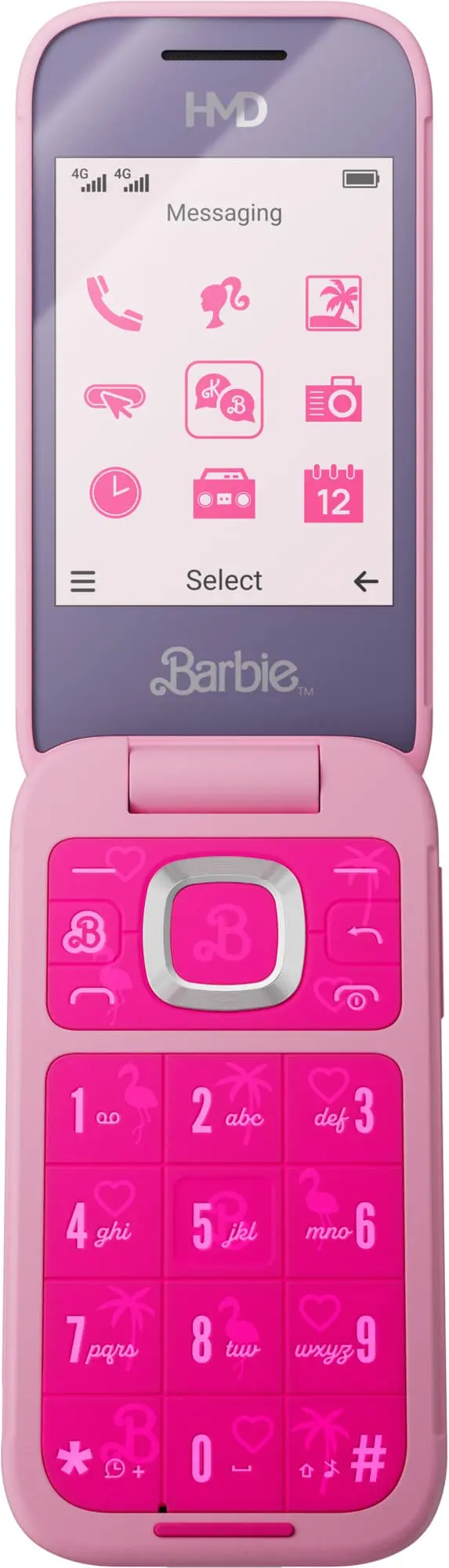 HMD Barbie mobiltelefon (rosa)