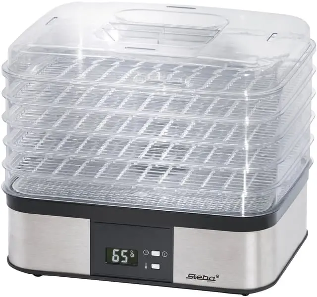 Steba dehydrator STED5 (sort/sølv)