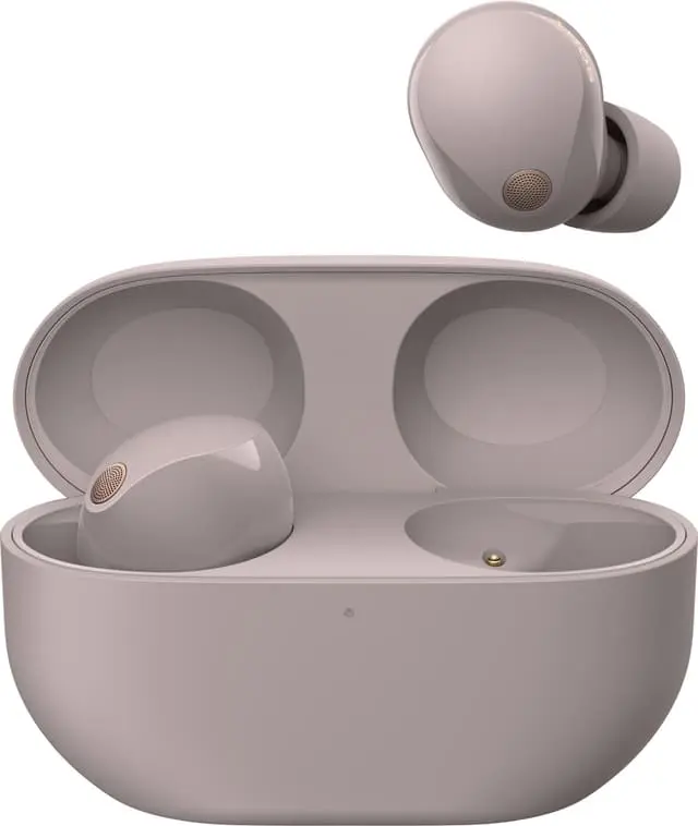 Sony WF1000XM5P helt trådløse in-ear hodetelefoner (smoky pink)