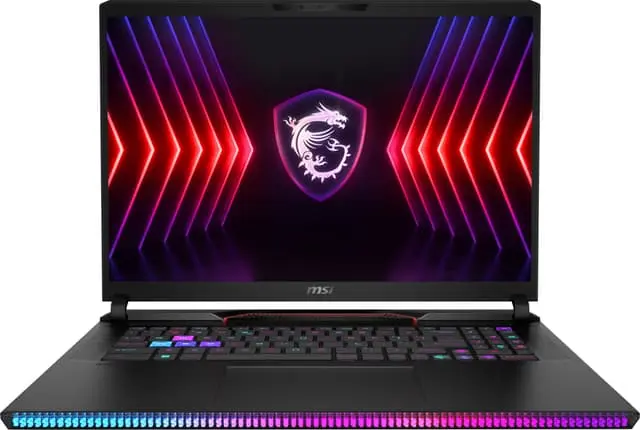 MSI Raider GE78 HX i9-14X/32/2TB/4080 16" bærbar gaming-PC