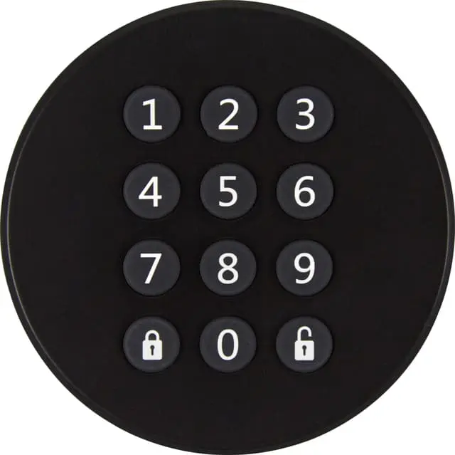 Danalock Danapad V3 kodelås (sort brun)