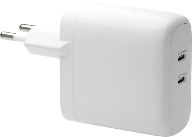 Dbramante1928 2x45W USB-C vegglader (hvit)