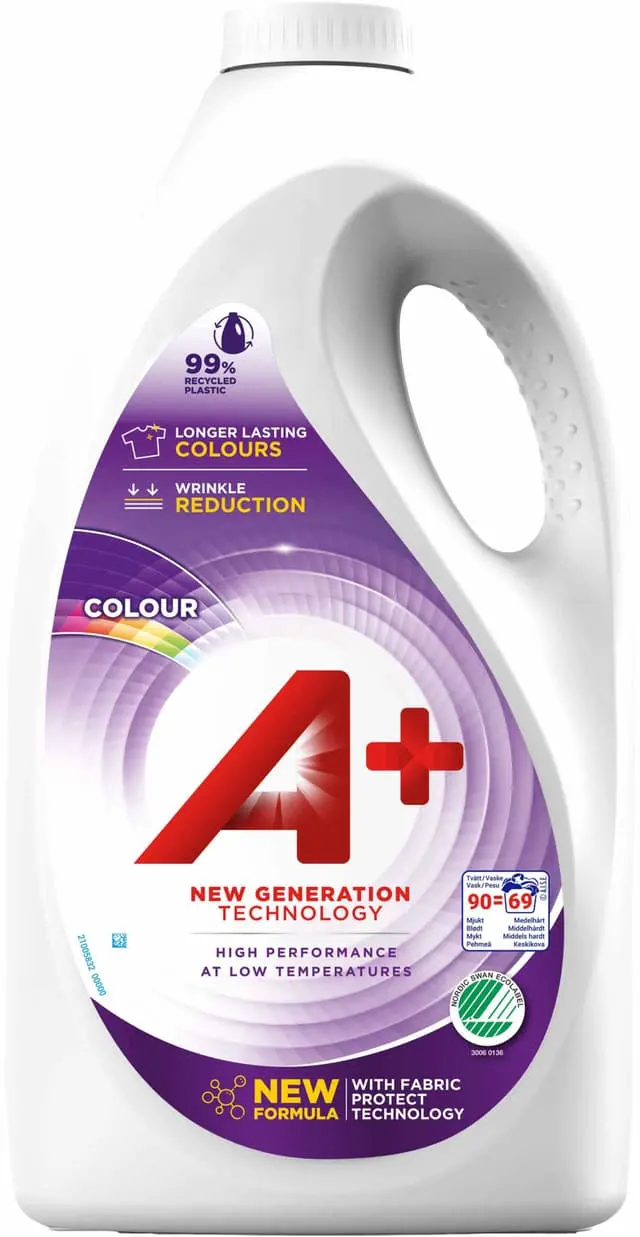 A+ Colour flytende vaskemiddel 50411 (3,6L)