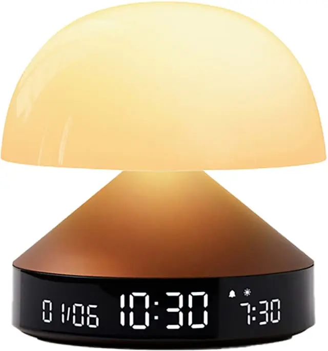 Lexon Mina Sunrise alarmklokke LR153BZ (bronse)