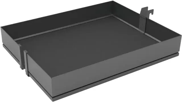 Epoq Tandem Pure 40 utdragbart oppbevaringsbrett (anthracite)