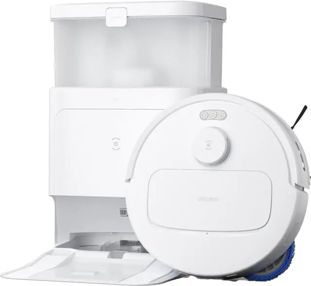 Ecovacs Deebot N30 Pro Omni robotstøvsuger YDLX11 (hvit)