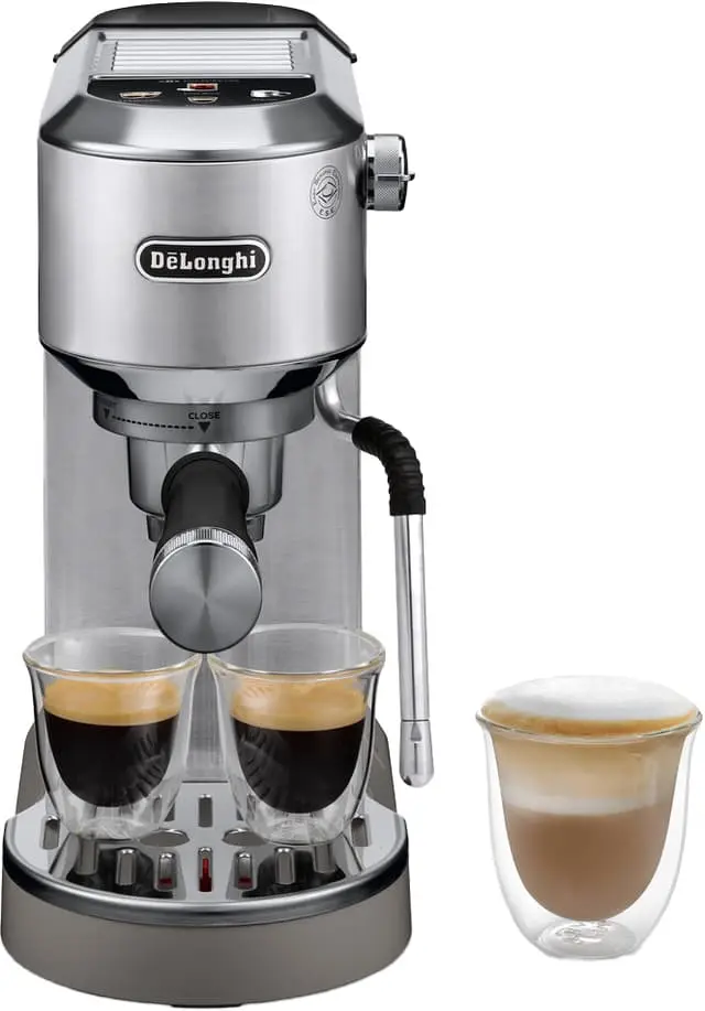 DeLonghi Dedica kaffemaskin EC890.M (sølv)