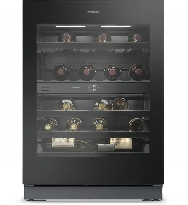 Miele Vinskap KWTUS 7196 E (Integrert, 38 flasker)