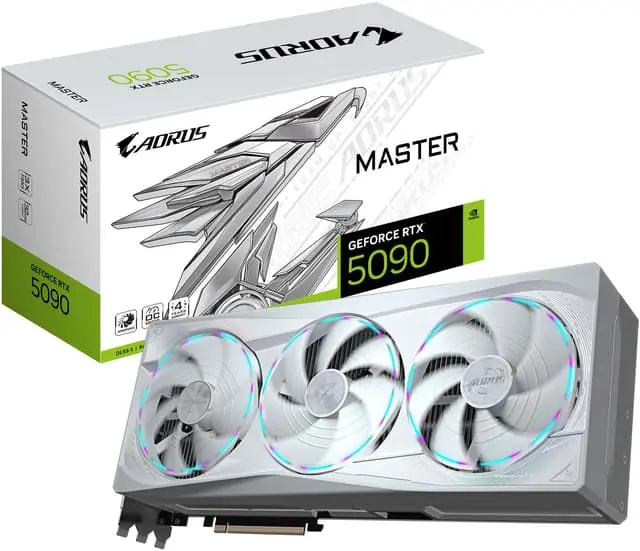 Gigabyte RTX 5090 AORUS MASTER ICE 32GB grafikkort