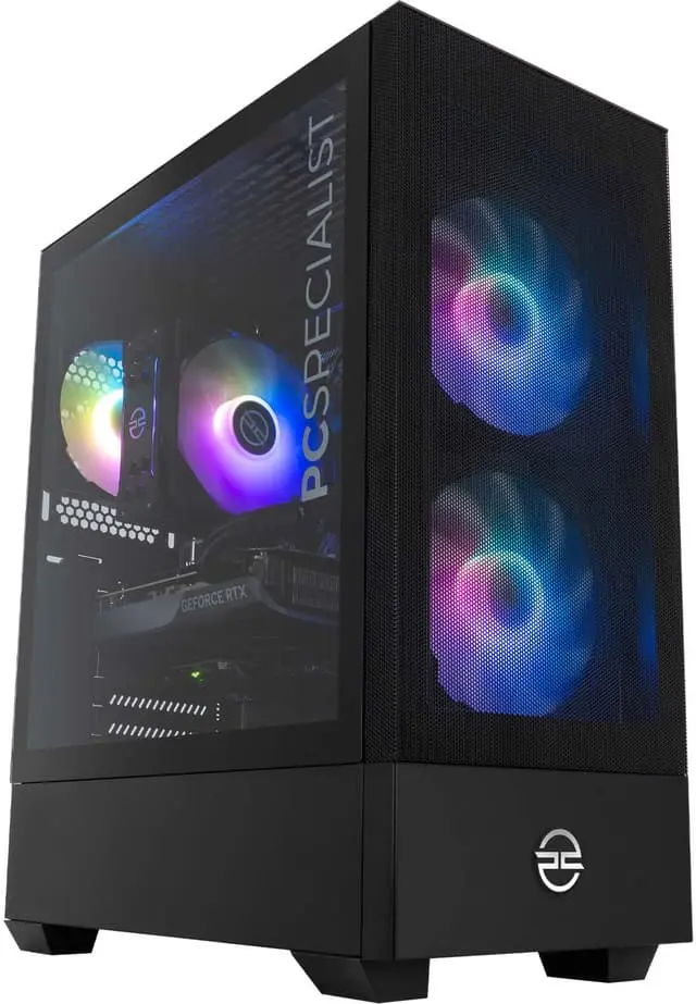 PCSpecialist Prime 320 i7-14/16/5060Ti stasjonær gaming-PC