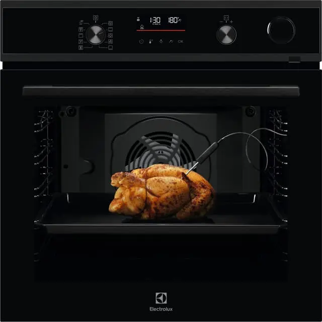 Electrolux Serie 600 Innbyggingsovn OOP848NB (sort)