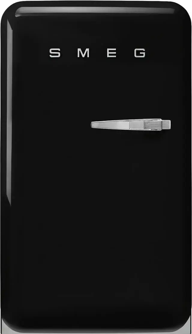 Smeg 50's Style Kjøleskap med fryseboks FAB10LBL6 (svart)