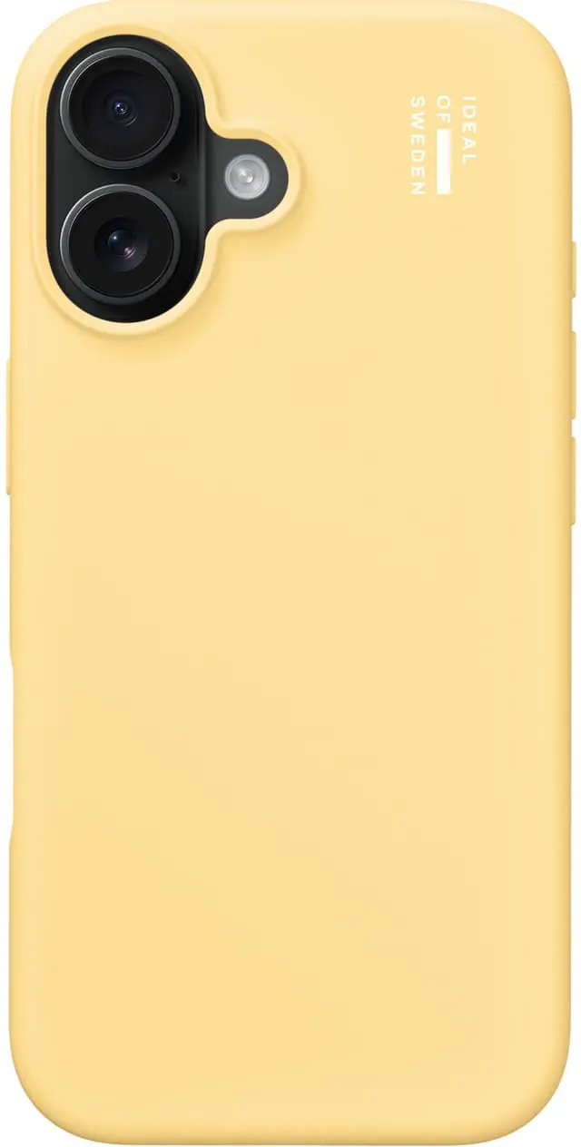 Ideal of Sweden iPhone 16 Silicone MagSafe case (lemon)