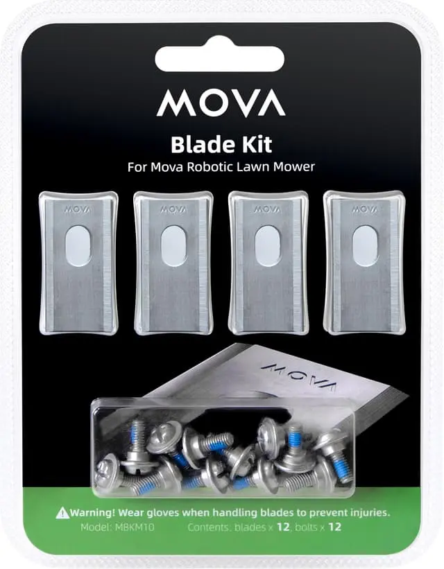 Mova 600/1000 gressklipperbladsett MBKM10