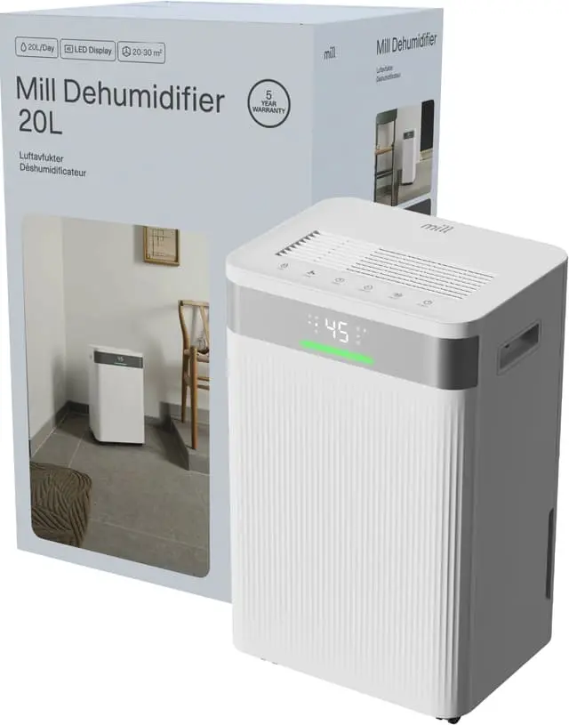 Mill luftavfukter MDH20 (Mill white)