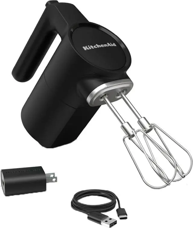 KitchenAid Go trådløs håndmikser 5KHMR700BM (sort)