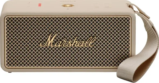 Marshall Middleton II trådløs bærbar høyttaler (kremfarget)