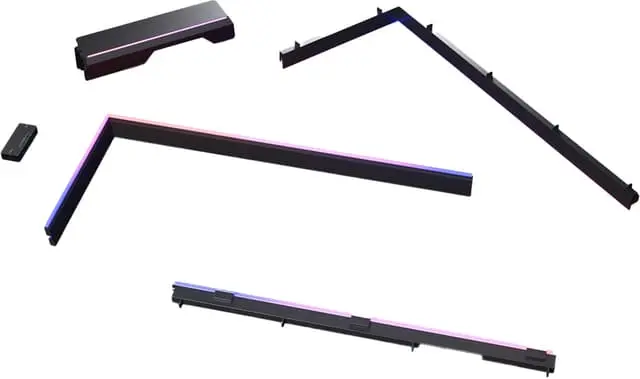 Phanteks Premium DRGB lyssett for NV5 kabinett (sort)