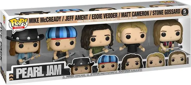 Funko POP Pearl Jam actionfigur (5-pk)