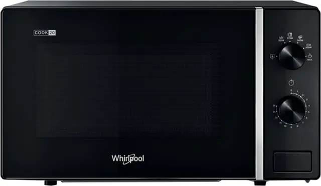 Whirlpool frittstående mikrobølgeovn MWPS101B (sort)