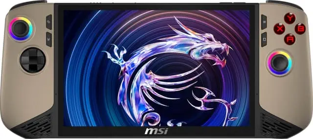 MSI Claw 8 AI+ A2VM-013NEU håndholdt gaming-konsoll 1024 GB